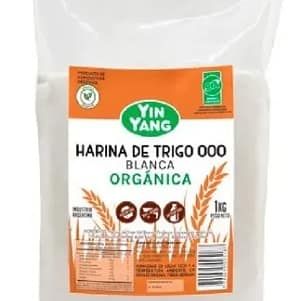 HARINA DE TRIGO 000 ORGANICA YIN YANG 1K