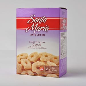 GALLETITAS COCO 200 GR SANTA MARÍA
